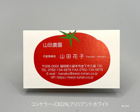 職種別・女性名刺(ヨコ)00086