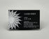 白インク印刷名刺(ヨコ)10044